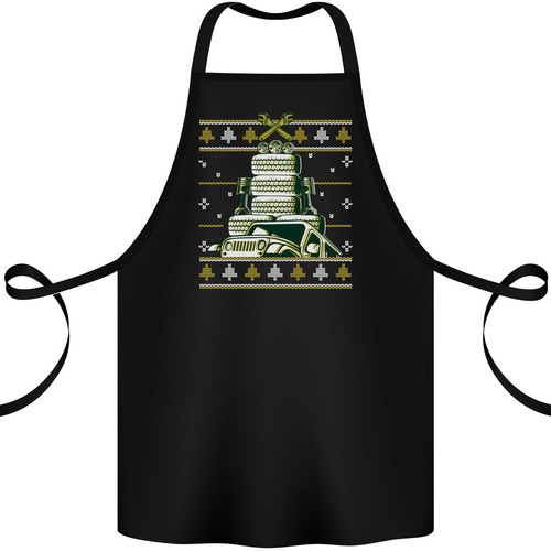 Grembiule cotone divertente - in,