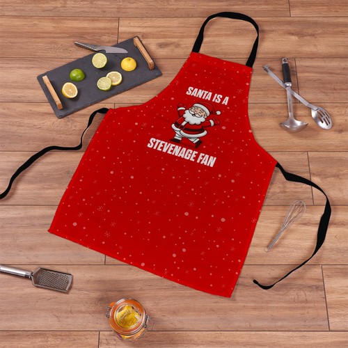 Grembiule natalizio santa - santa, red