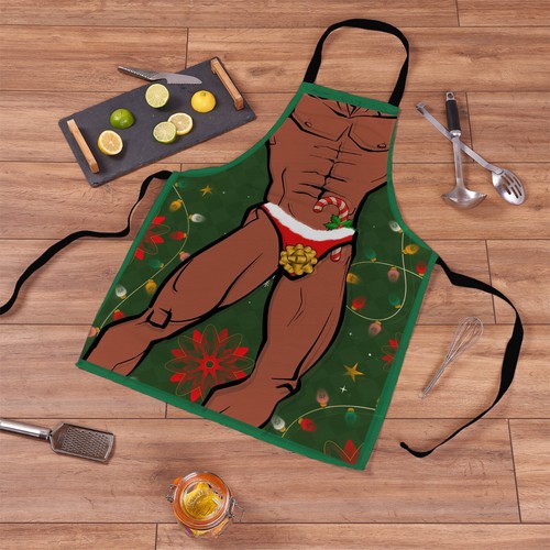 Divertente grembiule natale - divertente,