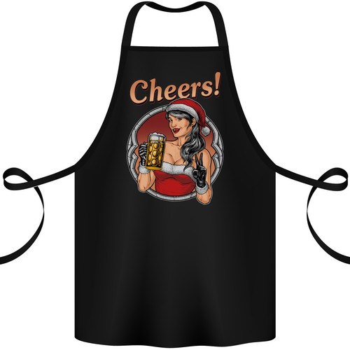 Grembiule natale sexy babbo - natale,