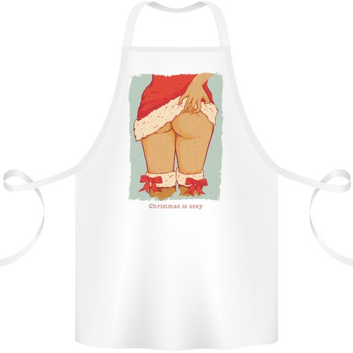 Grembiule natale sexy - di,
