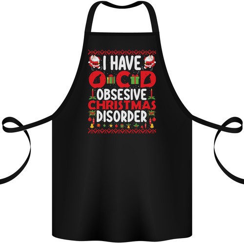 Grembiule divertente natale - grembiule, di