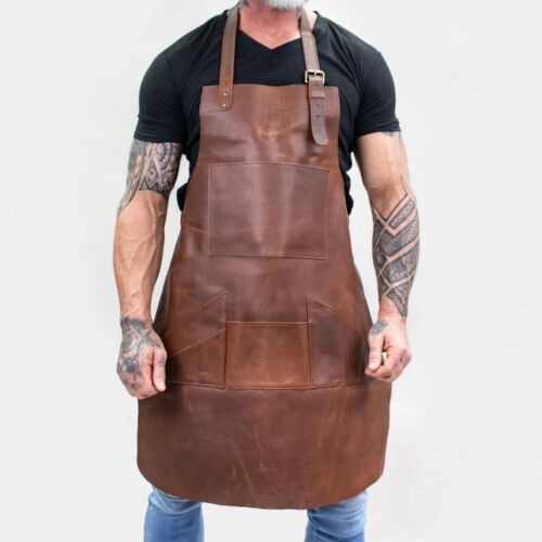 Grembiule pelle bbq - grembiule,