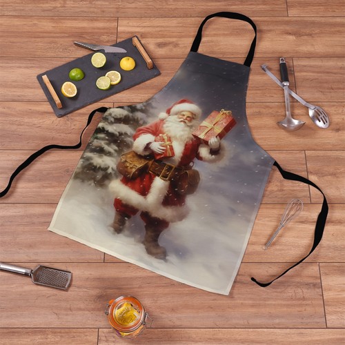 Grembiule babbo natale british - natale,