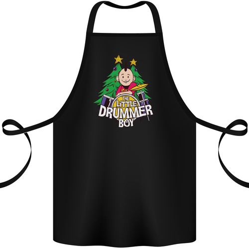 Grembiule divertente natale - di,