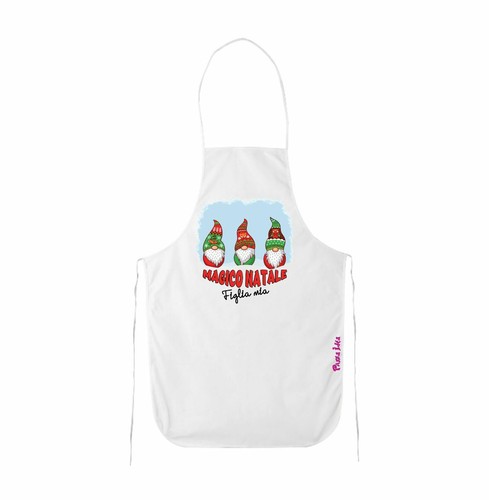 Grembiule bianco cucina - grembiule,